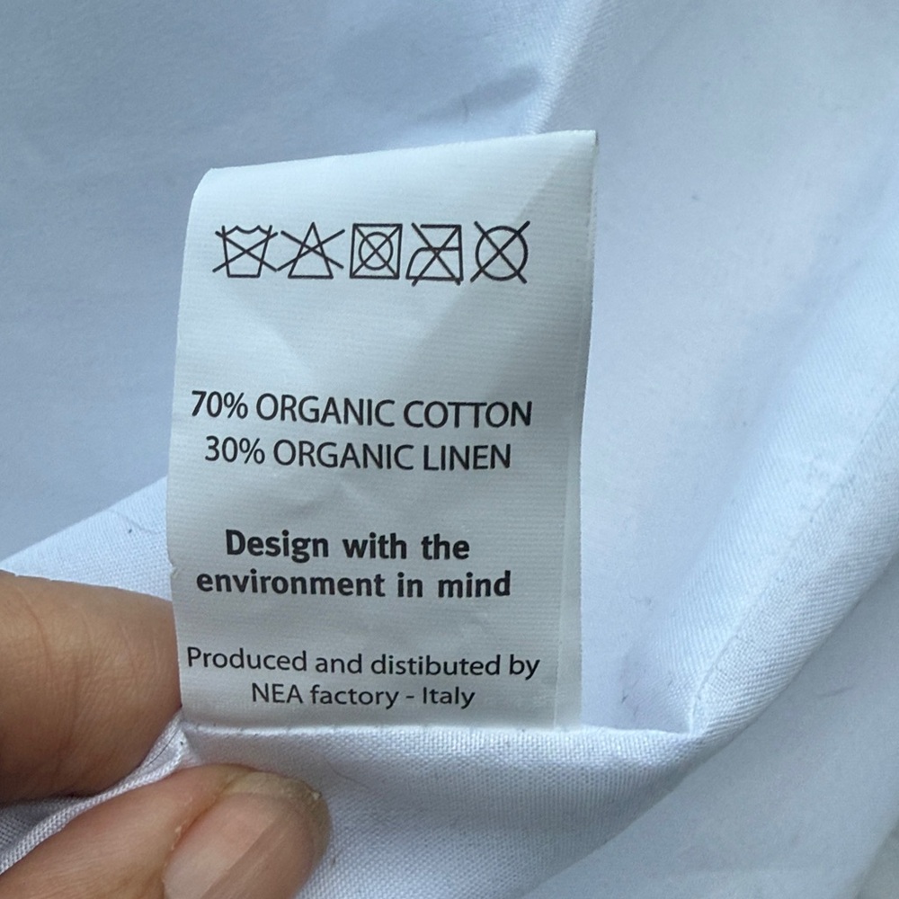 AVEDA White and Tan Tote Bag - Picture 15 of 16